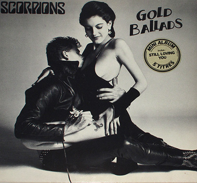 SCORPIONS - Gold Ballads (France) album front cover